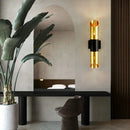 applique murale moderne en tube d'aluminium style nordique