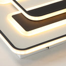 Moderne LED-Deckenleuchte aus Schmiedeeisen und Acryl für die Innendekoration