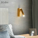 Moderne minimalistische drehbare LED-Wandleuchte zum Lesen