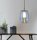 Vintage-Pendelleuchte aus Glas im nordischen Design kreativ