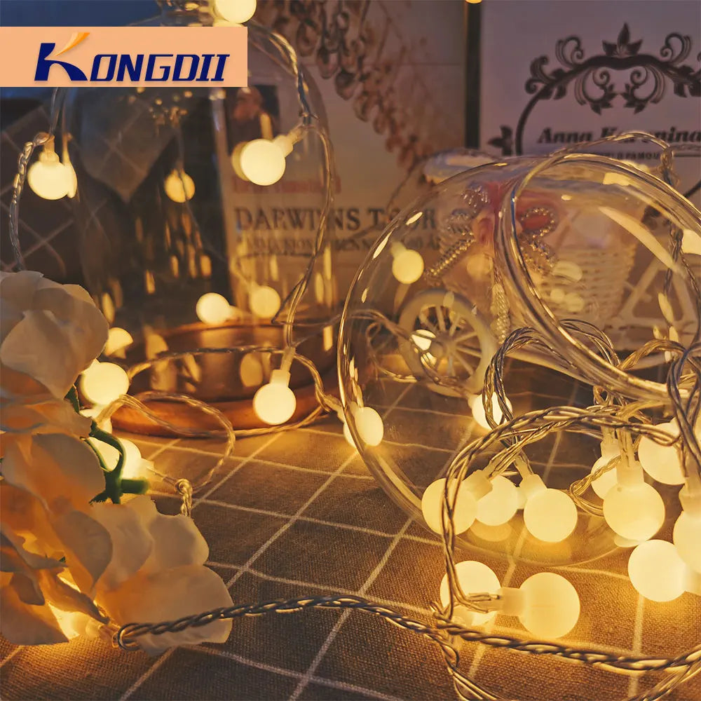 guirlande lumineuse led usb et batterie pour fêtes et décorations - vue 2 sur 8
