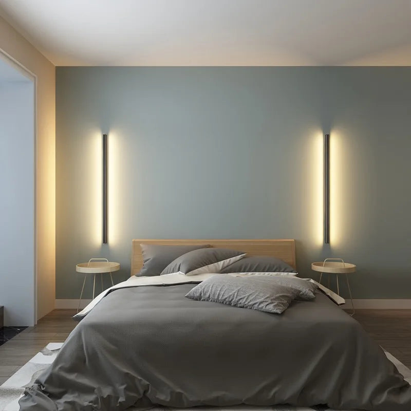 applique murale led moderne en aluminium pour intérieur lumineux et pratique - vue 2 sur 5