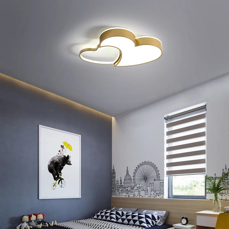plafonnier led créatif design moderne pour intérieur enfant - vue 6 sur 12