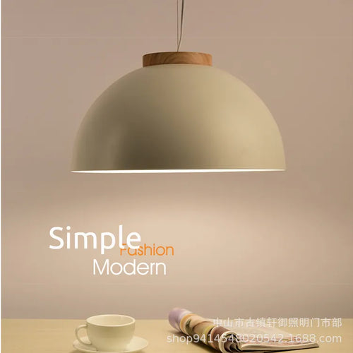 Suspension modernes en bois