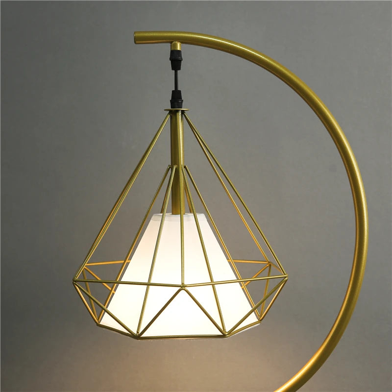 lampadaire led moderne en fer forgé design nordique élégant - vue 6 sur 8
