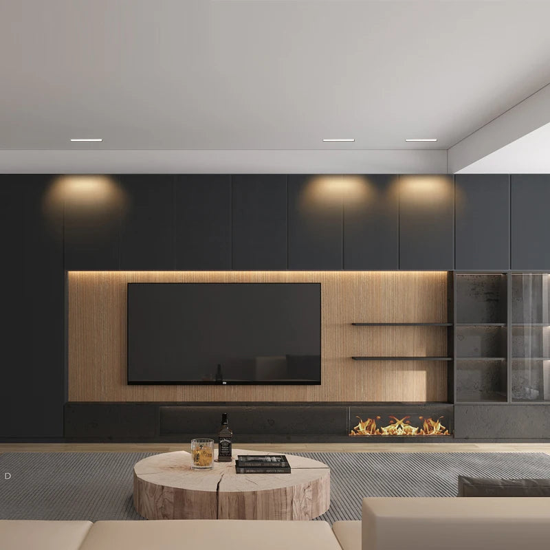 barre lumineuse led créative encastrée pour éclairage intérieur - vue 2 sur 5