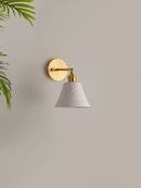 Wandleuchte aus Keramik und Kupfer im nordischen Luxus-Design