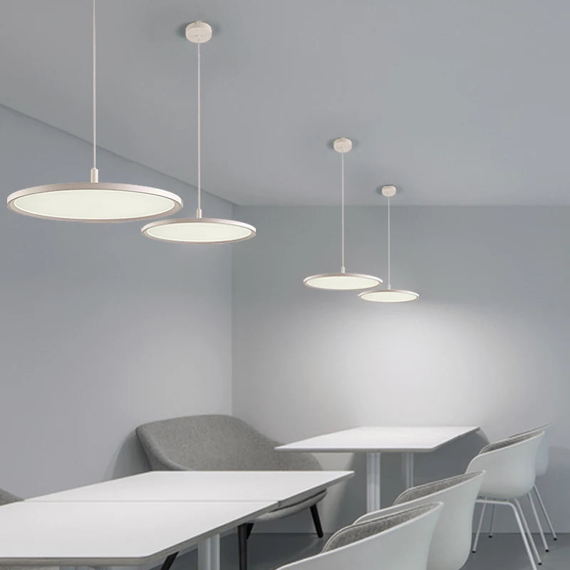 lustre moderne design nordique simple tête ronde créative lumineuse - vue 2 sur 6