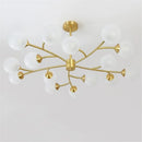 lustre led moderne nouvelle lampe suspension moléculaire nordique