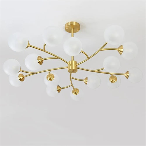 lustre led moderne nouvelle lampe suspension moléculaire nordique