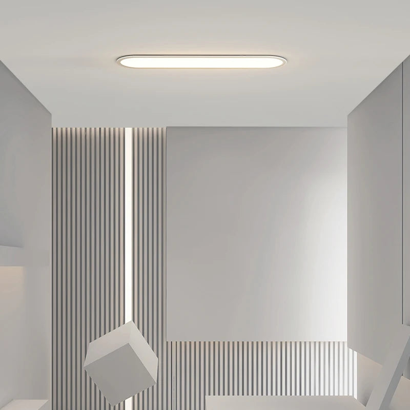 plafonnier led moderne ultra fin pour tous espaces - vue 6 sur 17
