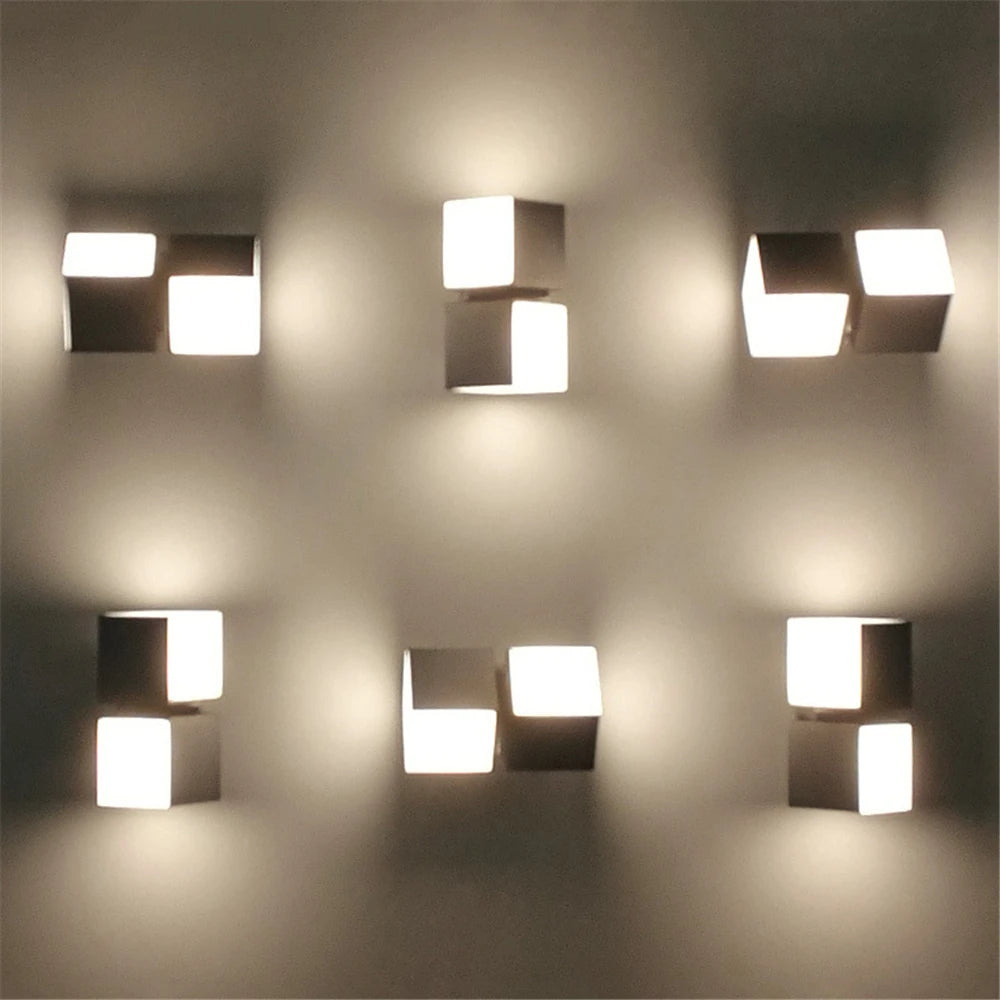 applique murale led étanche extérieur éclairage moderne décoratif paysage jardin allée - vue 6 sur 11