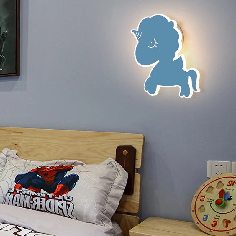 applique murale dessin animé animaux fer pour enfant cadeau anniversaire - vue 4 sur 12
