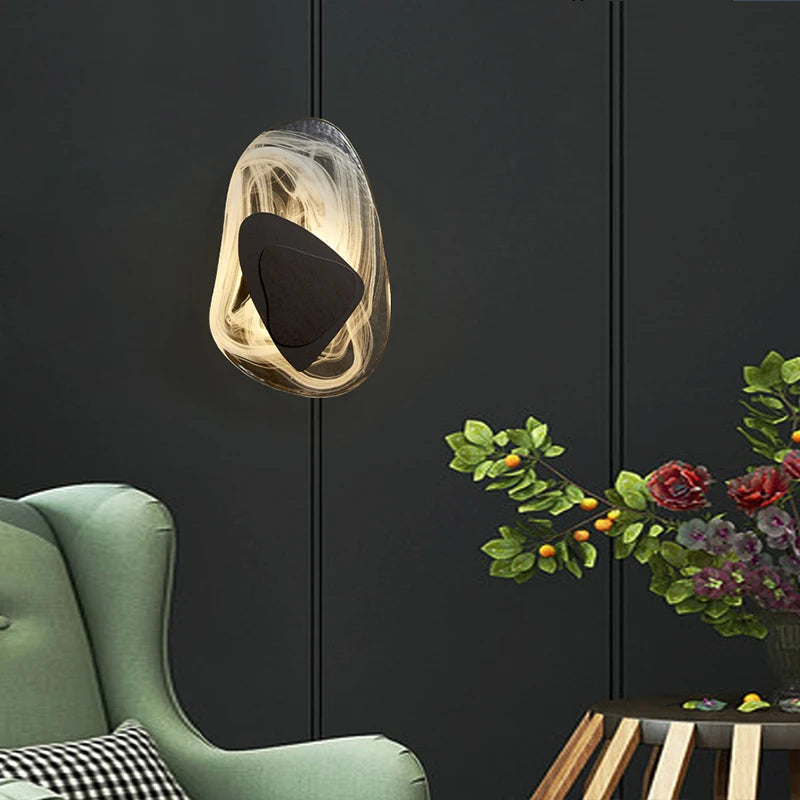 applique murale led de luxe pour décoration intérieure élégante - vue 5 sur 8