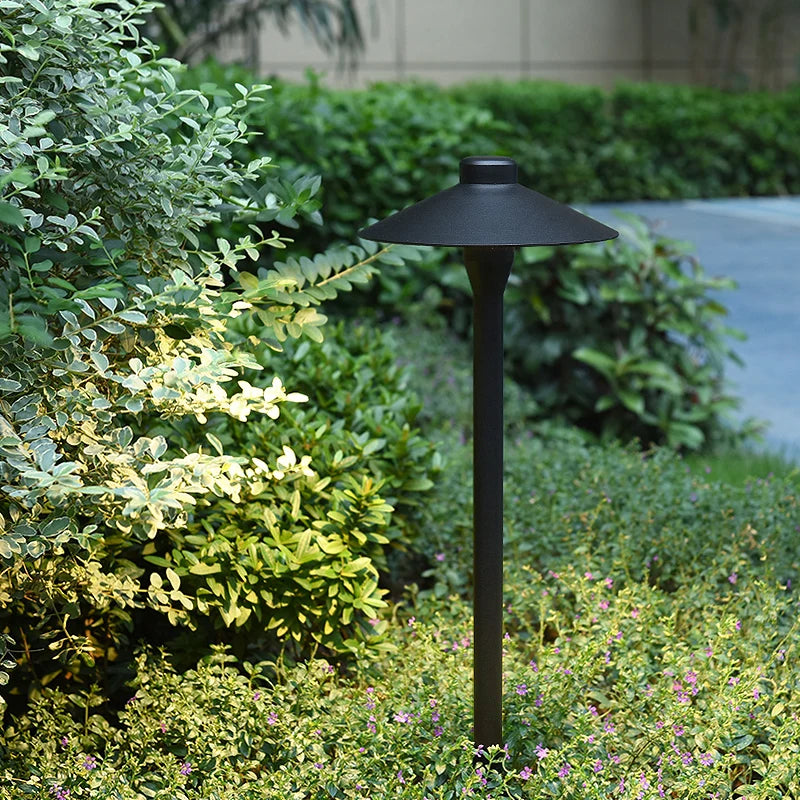 Lumières de pelouse lumières extérieures LED moderne en aluminium étanche IP54 Villas paysage lumières cour pelouse paysage éclairage de jardin - vue 5 sur 8