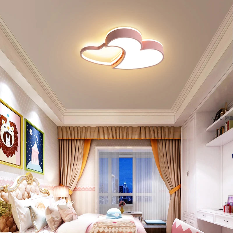 plafonnier led créatif design moderne pour intérieur enfant - vue 3 sur 12