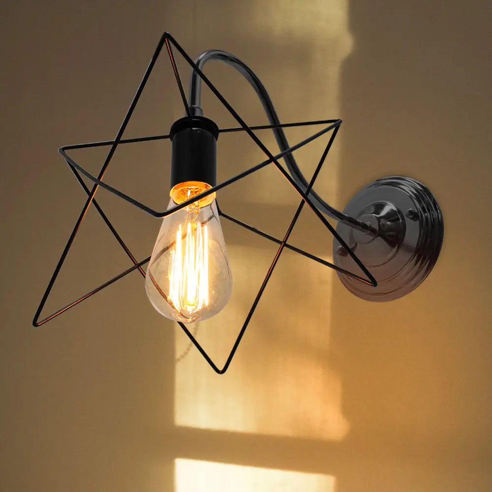 Applique murale Led industrielle rétro Loft - vue 3 sur 7