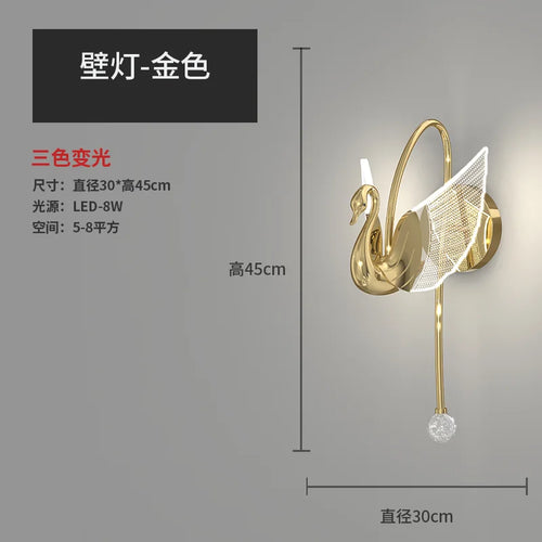 LED-Wandleuchte nordisch Design Luxus für elegantes Interieur - vue 8 sur 8
