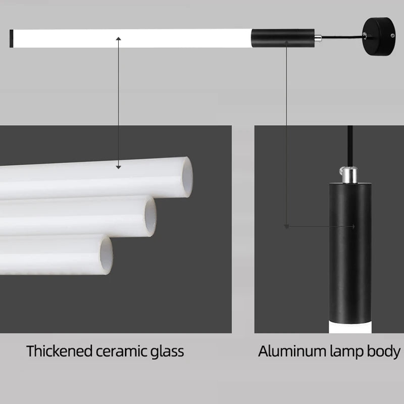 lustre moderne à led pour éclairage intérieur spiralé - vue 6 sur 12