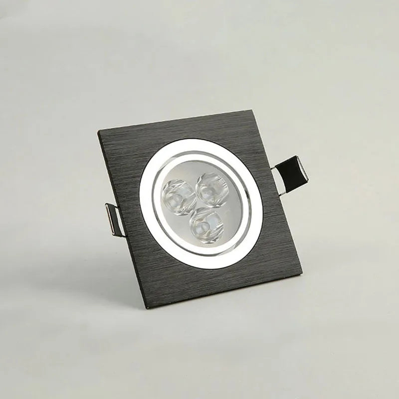 spots led encastrables carrés à intensité variable pour éclairage intérieur - vue 5 sur 7