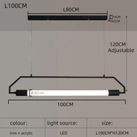 lustre moderne pour café et espace de loisirs