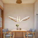 lampe suspendue led moderne avec télécommande luminaria avize