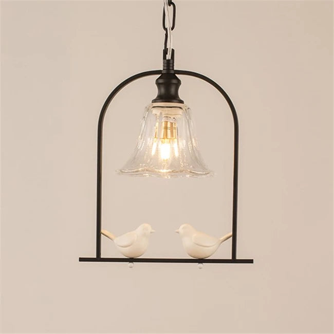 Vintage Pendelleuchte im nordischen Minimaldesign für moderne Restaurants - vue 10 sur 10
