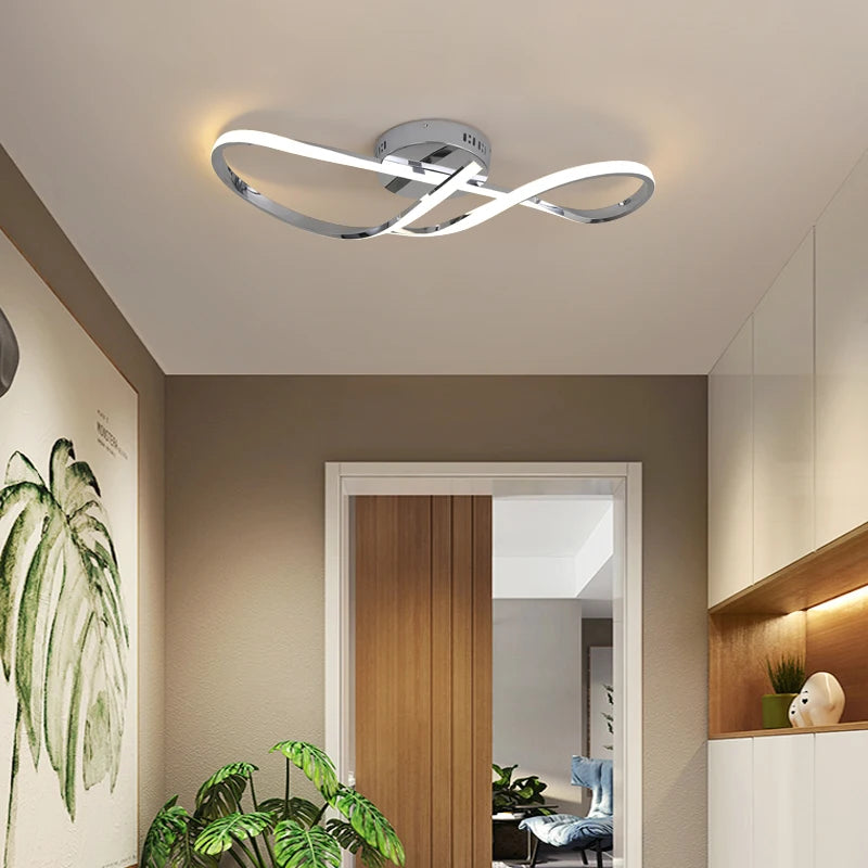 lustre moderne en métal pour intérieur élégant et contemporain - vue 2 sur 6
