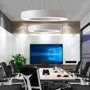 Minimalistische LED-Pendelleuchte aus Metall