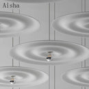 Minimalistische Pendelleuchte aus Eisen für moderne Innendekoration