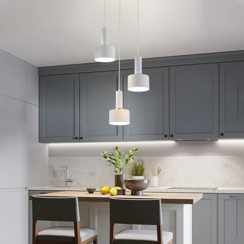 lustre moderne design nordique pour restaurant ou table - vue 5 sur 16