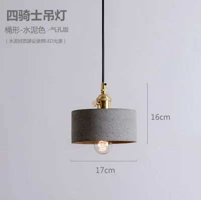 suspension industrielle en ciment pour table et bar - vue 22 sur 23