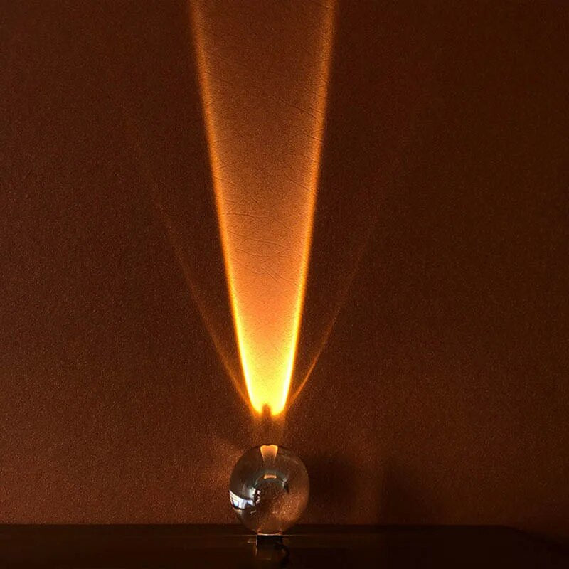 Lampe de table en cristal avec transmetteur en forme d'œuf - vue 5 sur 8