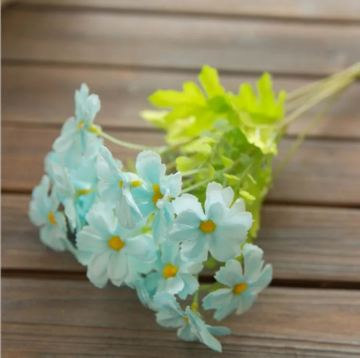 bouquet de fleurs artificielles marguerite pour décoration automnale - vue 8 sur 11
