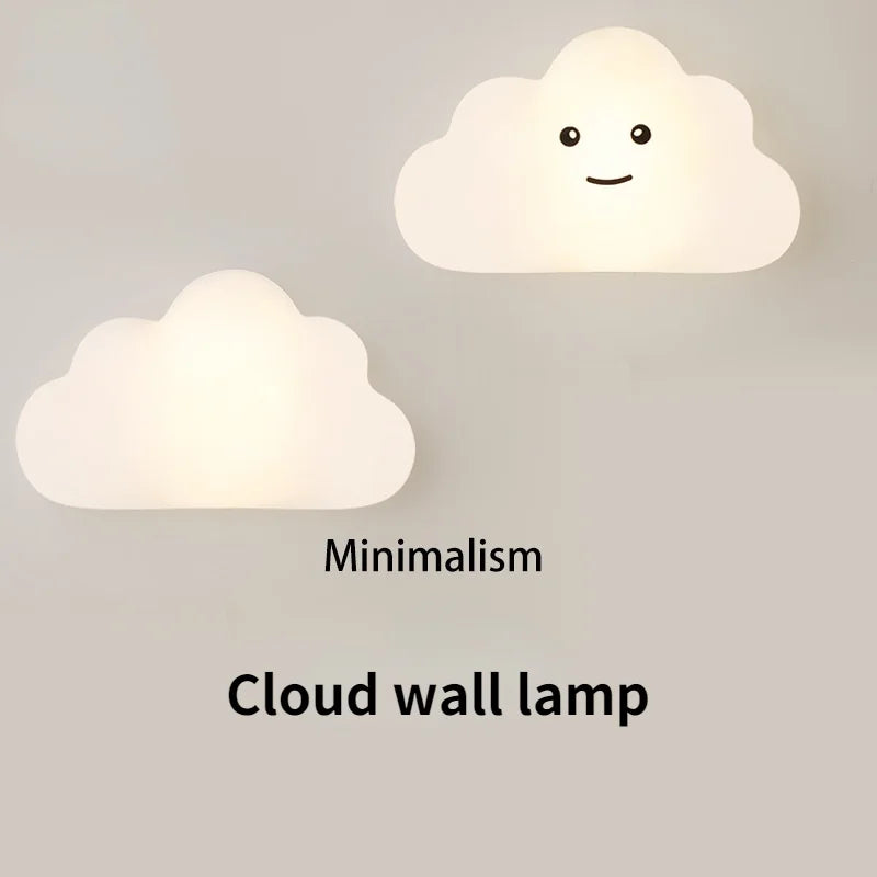 Applique murale nuage décorative pour chambre enfant design créatif