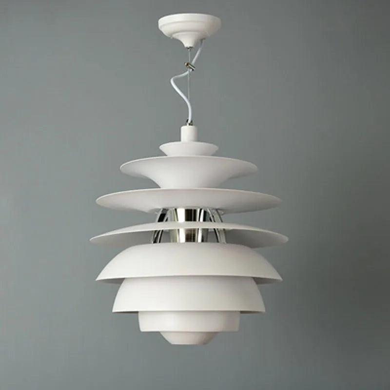 Lustre led boule de neige style danemark moderne - vue 2 sur 6