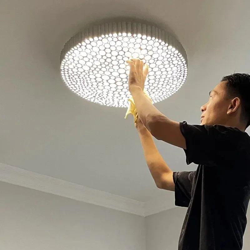 suspension design moderne led décoratif pour salon hôtel maison - vue 6 sur 8