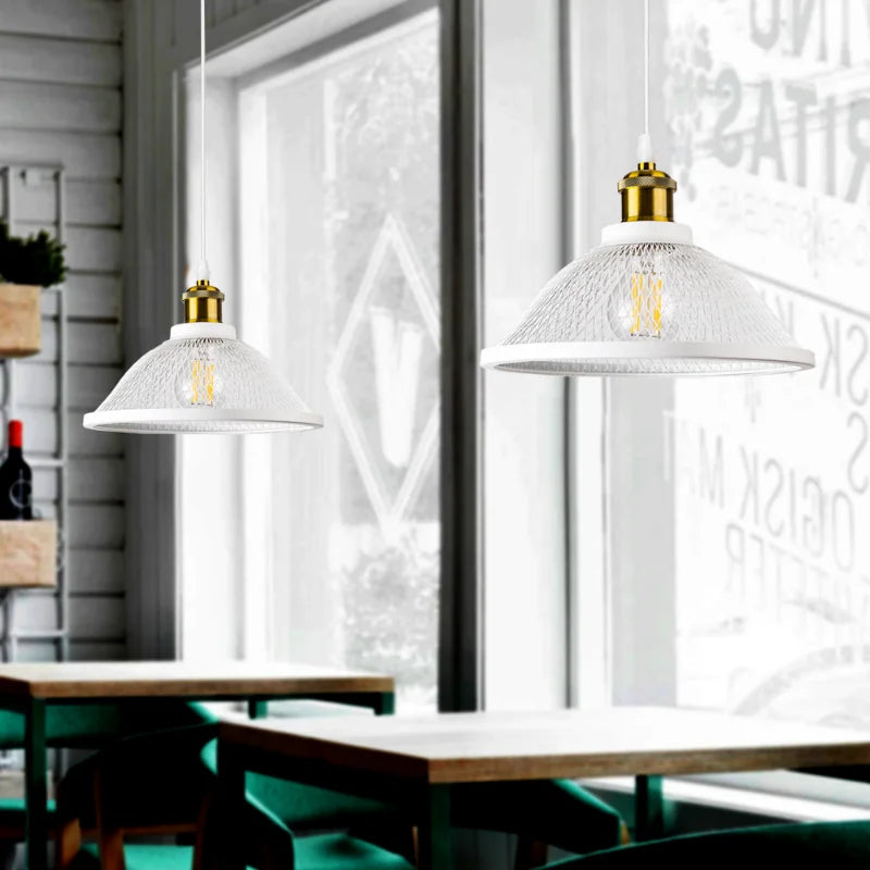 suspension Vintage rétro noir fer Net-Cage cuisine E27 LED pour chambre salon Restaurant - vue 4 sur 13