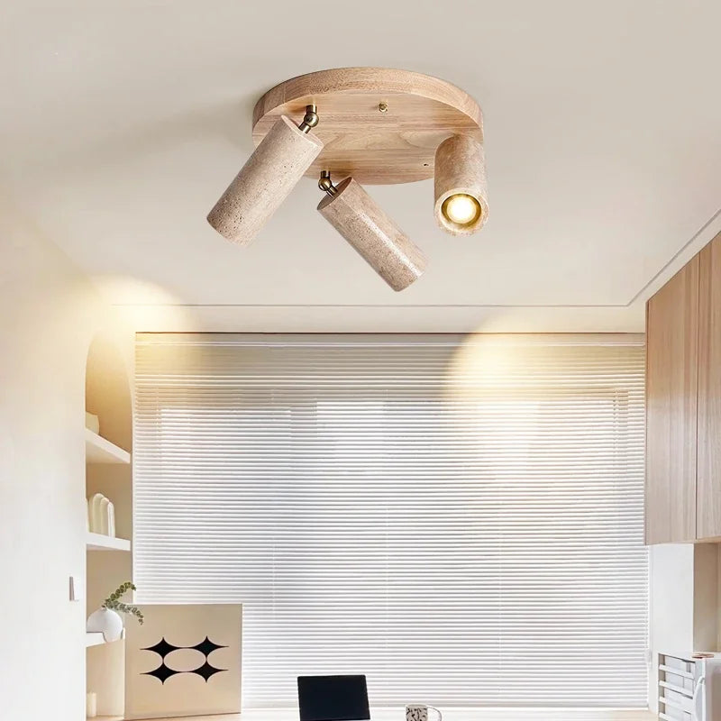 plafonnier led japonais pour intérieur et extérieur élégant - vue 5 sur 8