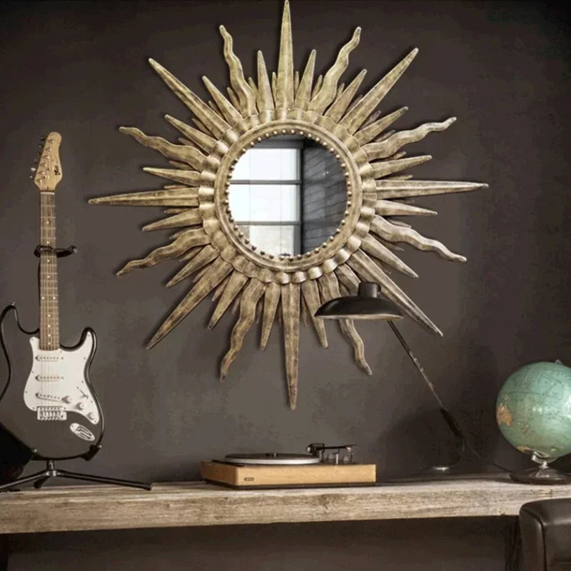 miroirs décoratifs en fer pour une ambiance élégante et moderne - vue 3 sur 10