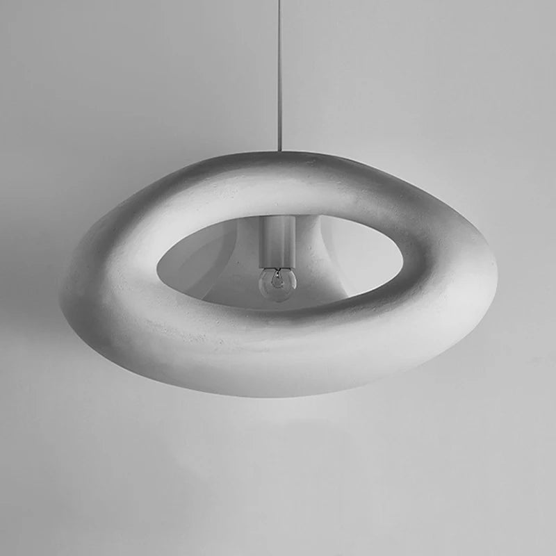 lustre nordique wabi sabi led éclairage artistique bar café - vue 9 sur 8