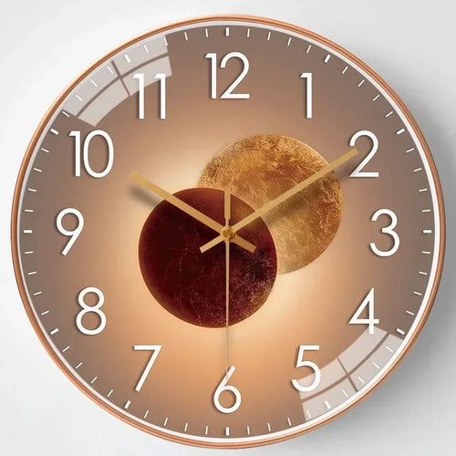 horloge murale silencieuse à piles design moderne pour tous les espaces - vue 17 sur 16