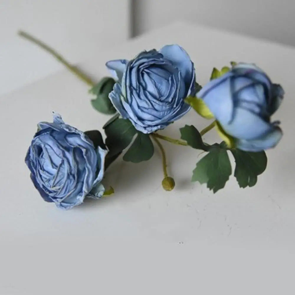 bouquet de pivoines artificielles en soie pour décoration de mariage - vue 11 sur 18