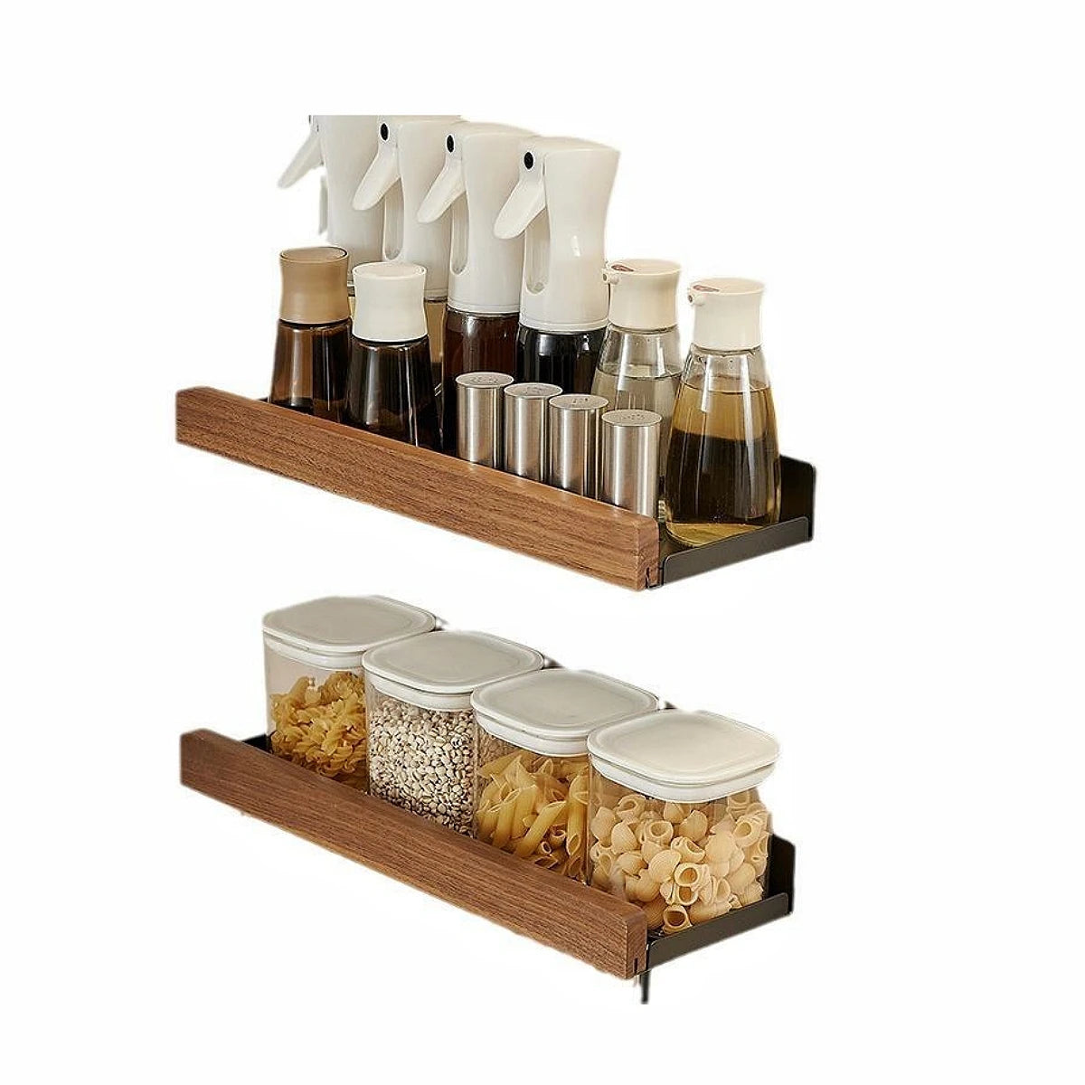 Wall-Mounted bathroom shelf，Punch Storage Holders Racks,floating shelves for wall， living room no-hole punching Storage Shelves