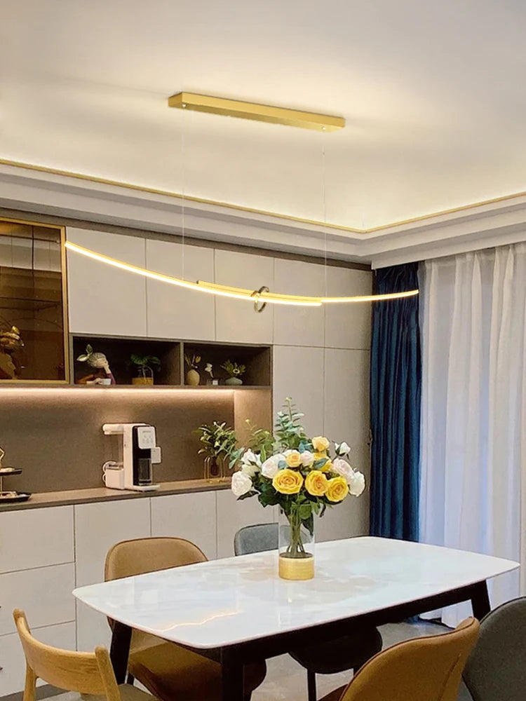 lustre de style moderne nordique pour bar et bureau - vue 3 sur 6