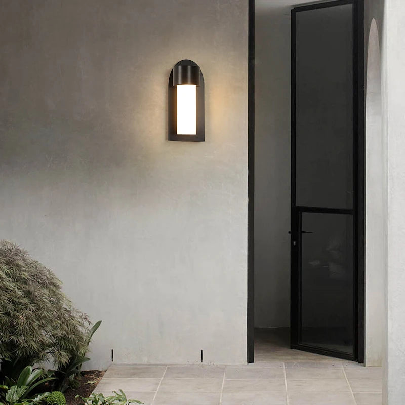 applique murale led étanche décorative pour intérieur et extérieur - vue 6 sur 12