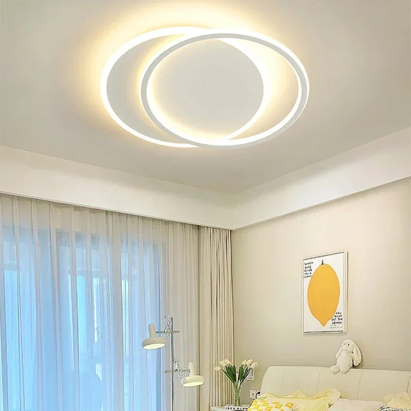 plafonnier led moderne pour décoration intérieure élégante et lumineuse - vue 4 sur 11