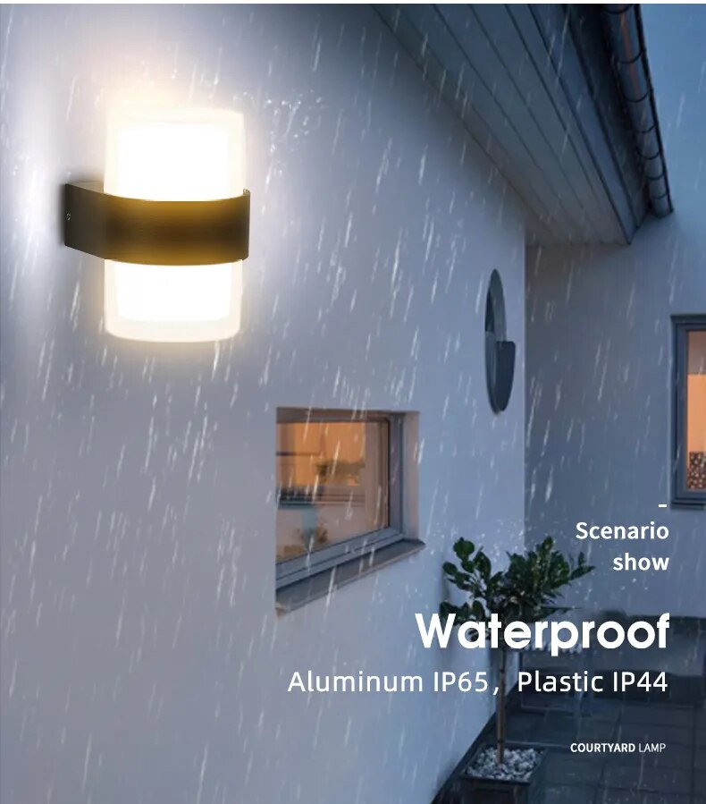 Applique LED étanche extérieur intérieur - vue 4 sur 22