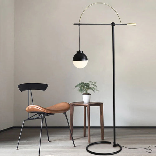 Kreative Stehleuchte im minimalistischen Stil für den Innenbereich - vue 2 sur 7