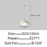 Eleganter LED-Kronleuchter im nordischen Stil für die stilvolle Inneneinrichtung